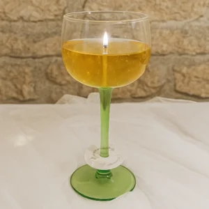 Bougie imitation vin parfum vendage tardive