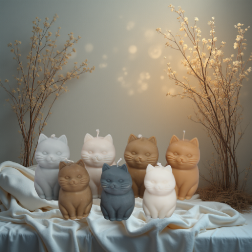 Bougies chats | Collection Intemporelles