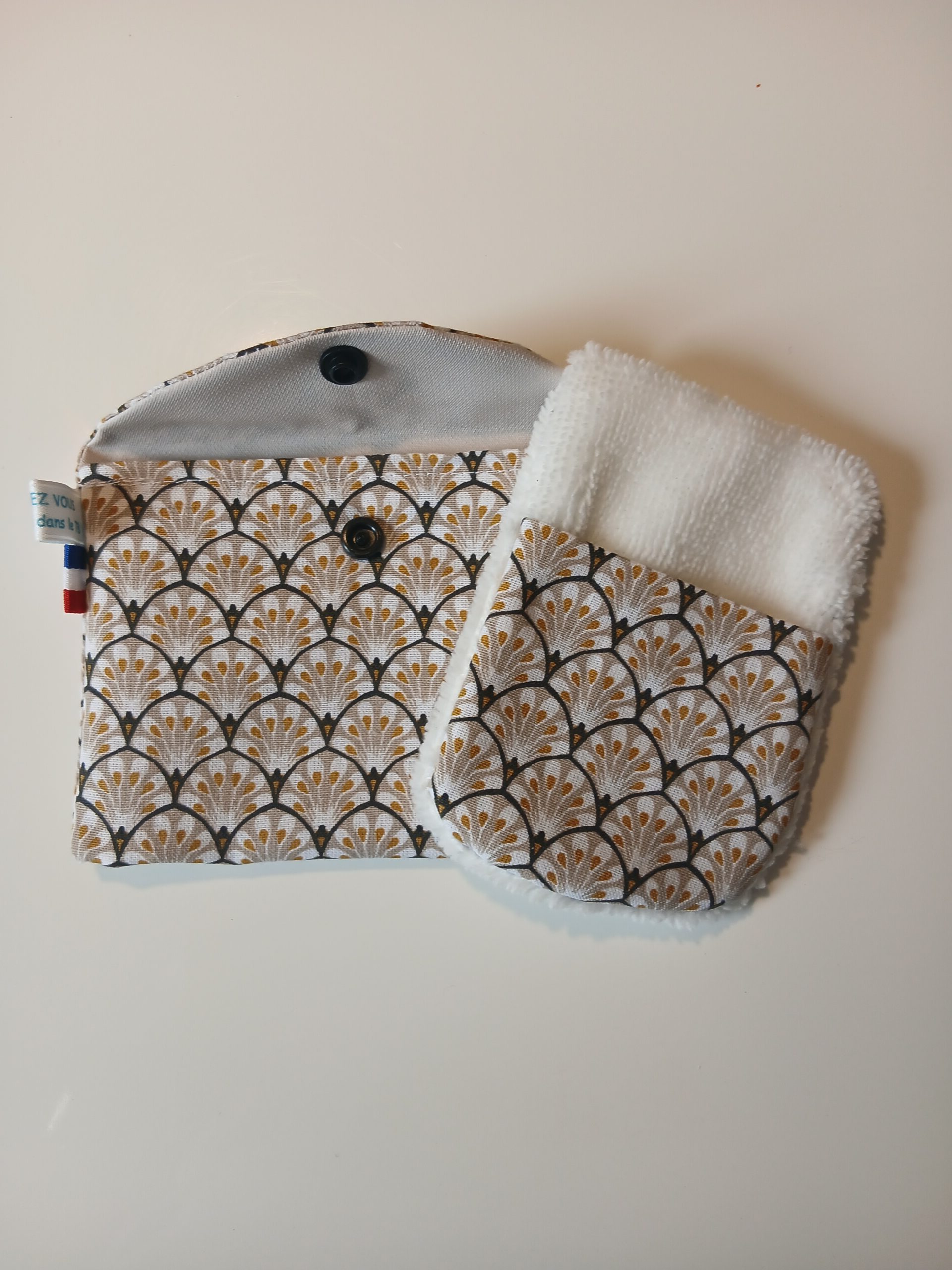 Duo Nomade – Pochette imperméable & débarbouillette – Image 2