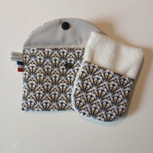 Duo Nomade – Pochette imperméable & débarbouillette