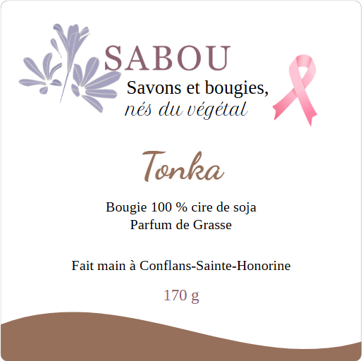 Bougie Octobre Rose Duralex® – Pin’s offert | SABOU – Image 3